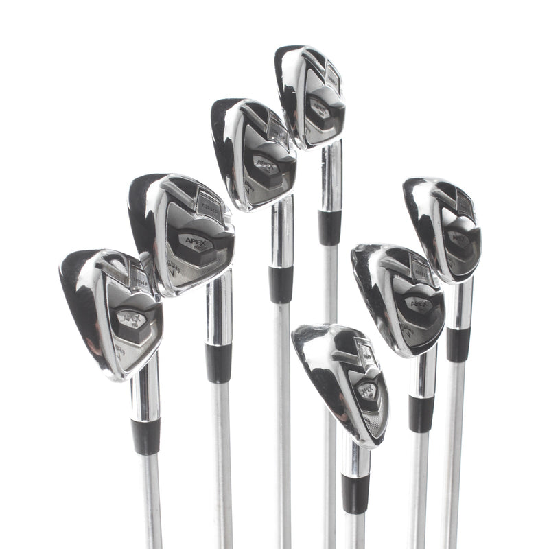 Callaway Apex Pro 16 Steel Mens Right Hand Irons 4-PW Stiff - KBS Tour C-Taper 120