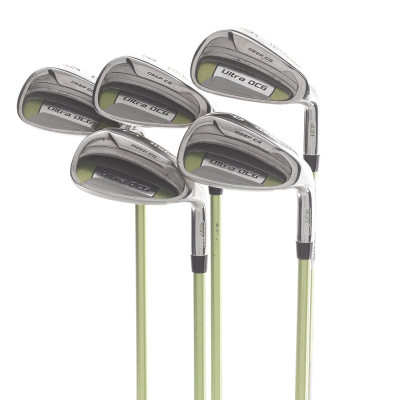 Wilson Ultra DCG Graphite Ladies Right Hand Irons 6-SW Ladies - Firestick