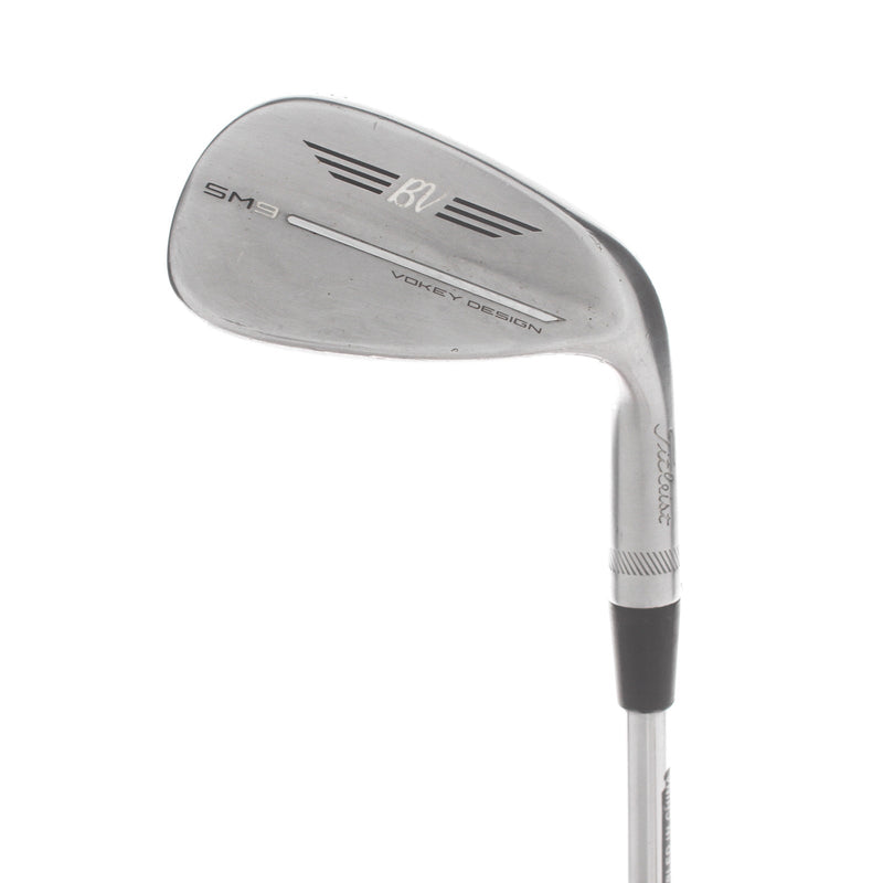 Titleist Vokey Design SM9 Chrome Steel Mens Right Hand Pitching Wedge 48* 10 Bounce F Grind Wedge - Titleist Vokey Design SM9