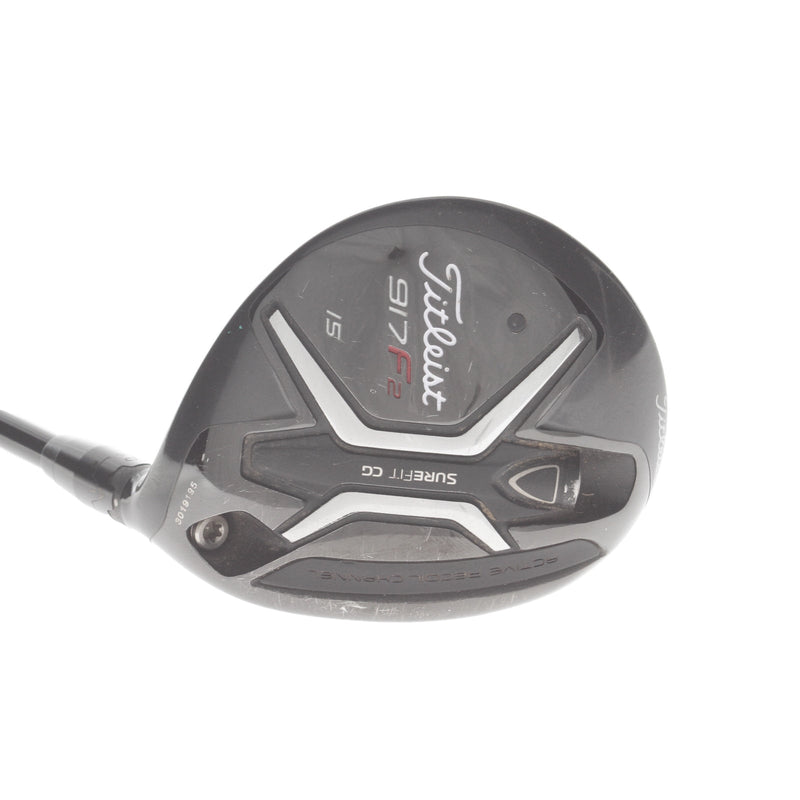 Titleist 917 F2 Graphite Mens Right Hand Fairway 3 Wood 15* Stiff - Kuro Kage 55