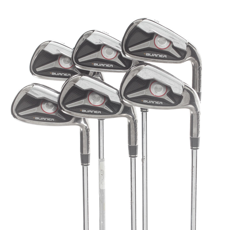 TaylorMade Burner Steel Mens Right Hand Irons 5-PW Regular - Burner 85g