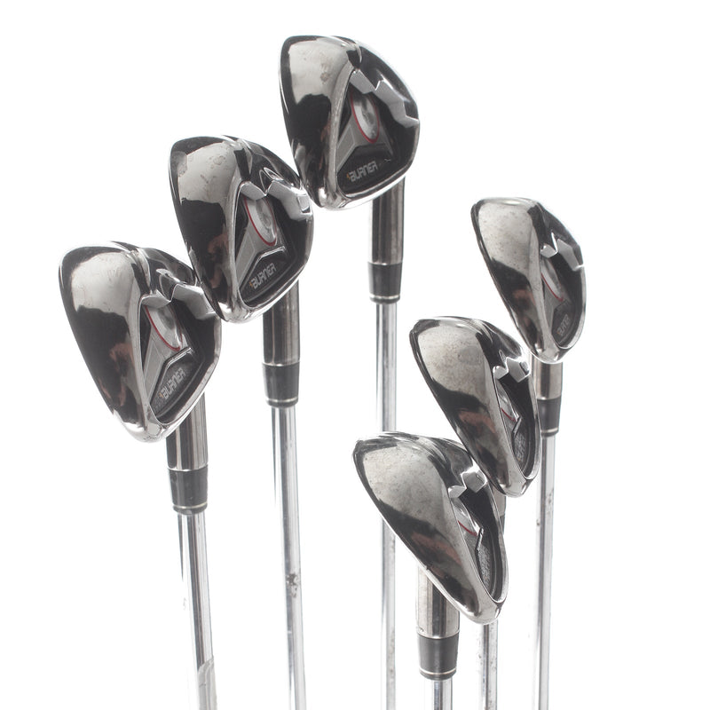 TaylorMade Burner Steel Mens Right Hand Irons 5-PW Regular - Burner 85g