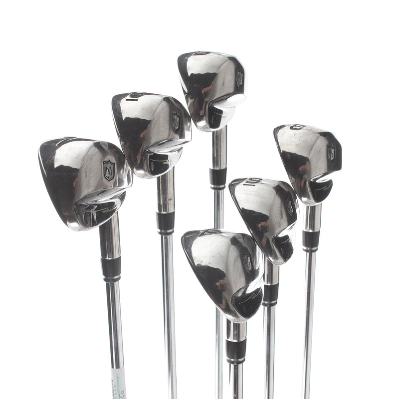 Wilson Launch Pad 2022 Steel Mens Right Hand Irons 5-PW Regular - KBS Max Ultralite