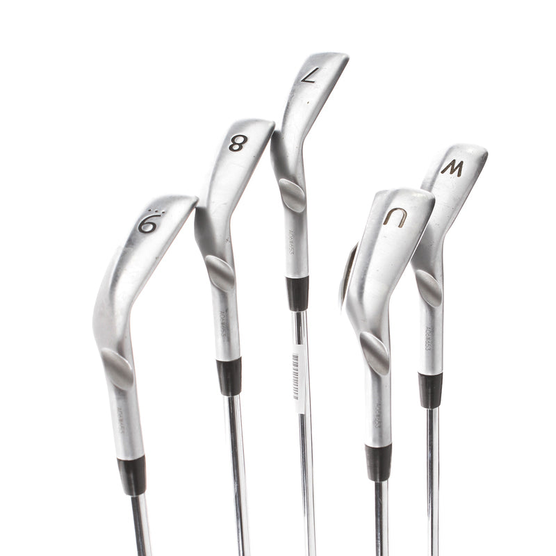 Ping G400 Steel Mens Right Hand Irons 7-UW Blue Dot 1* Upright Regular - AWT 2.0