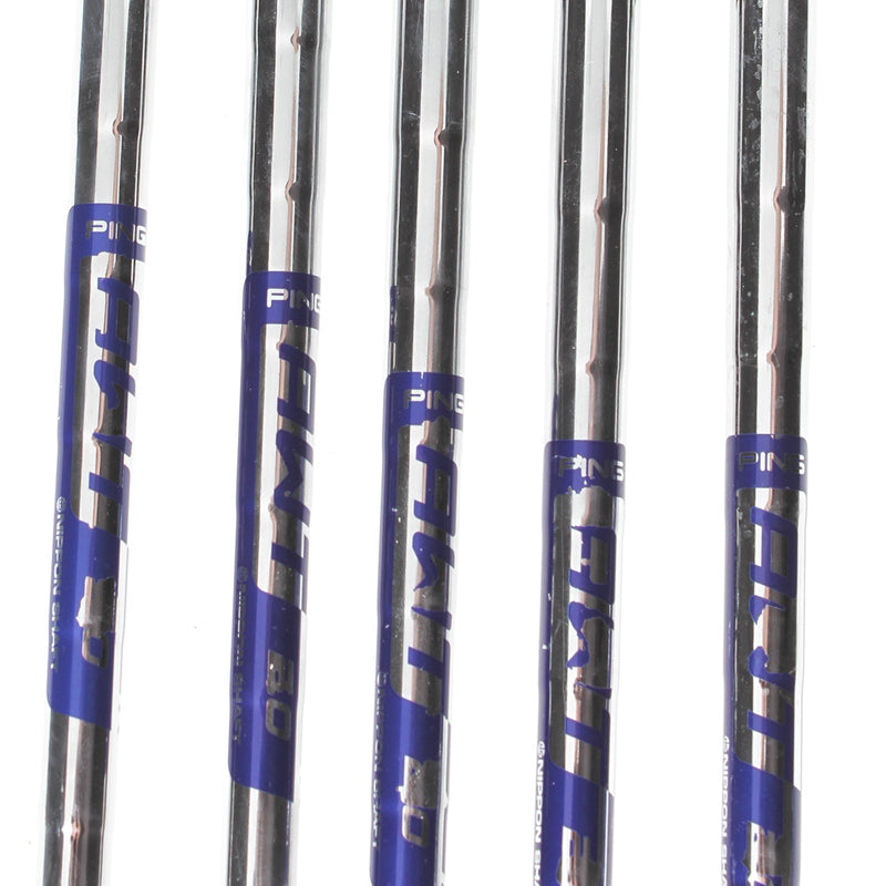 Ping G400 Steel Mens Right Hand Irons 7-UW Blue Dot 1* Upright Regular - AWT 2.0