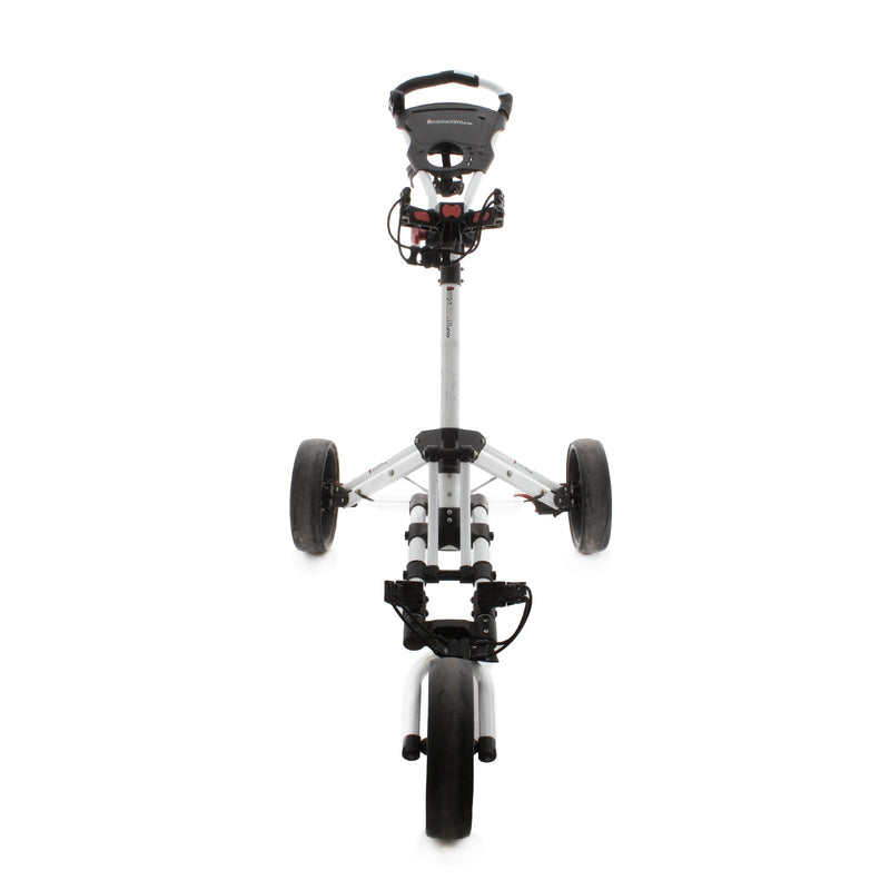 iCart Uno 3-Wheel Push/Pull Trolley - Black/White