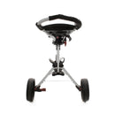 iCart Uno 3-Wheel Push/Pull Trolley - Black/White