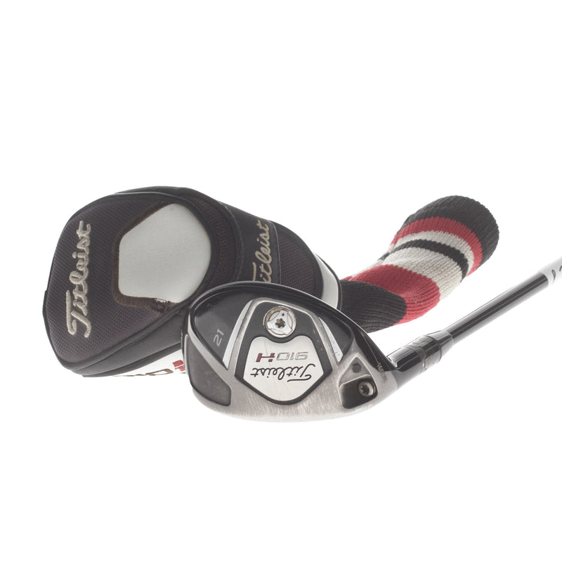 Titleist 910H Graphite Mens Left Hand 4 Hybrid 21* Stiff - Diamana 90