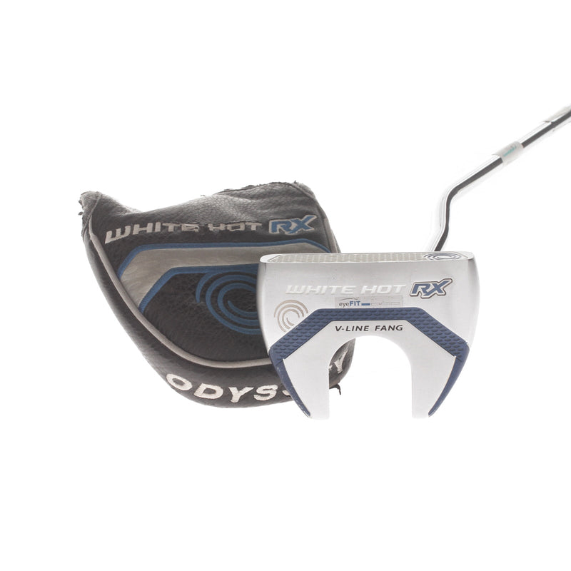 Odyssey White Hot RX V-Line Fang Mens Right Hand Putter 35" Mallet Odyssey - Tour Fit
