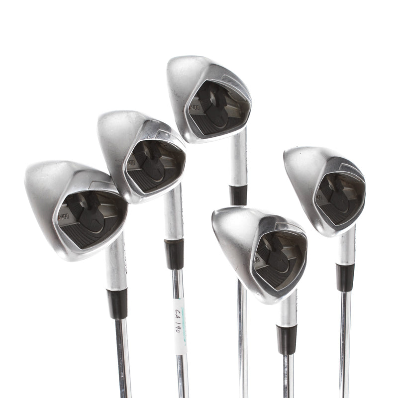 Ping G400 Steel Mens Right Hand Irons 6-PW Black Dot Stiff - AWT 2.0