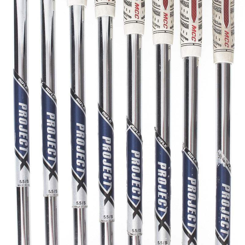 Mizuno MP-57 Steel Mens Right Hand Irons 4-PW Regular - Project X 5.5