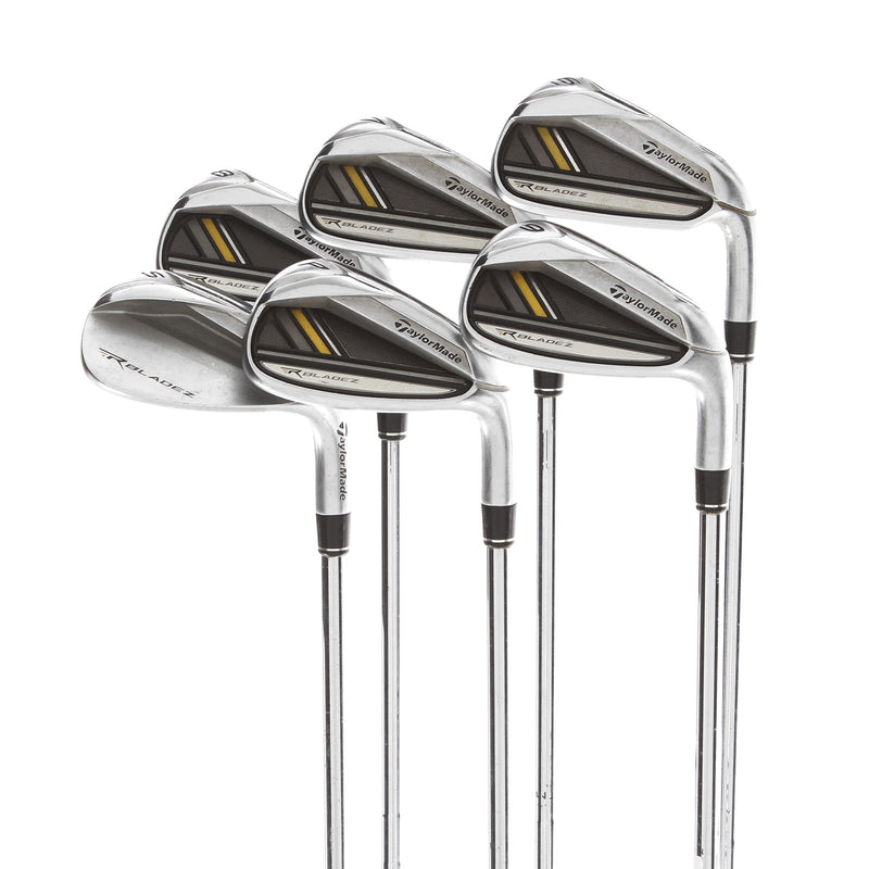TaylorMade Rocketbladez Steel Mens Right Hand Irons 6-SW Stiff - Rocketfuel 85g