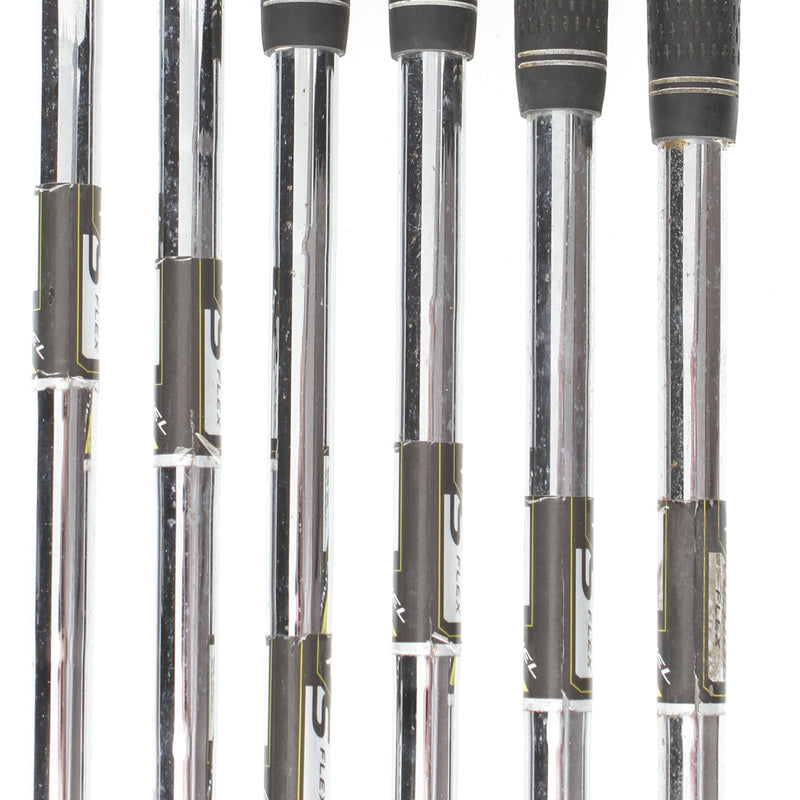 TaylorMade Rocketbladez Steel Mens Right Hand Irons 6-SW Stiff - Rocketfuel 85g