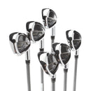Callaway Paradym X Graphite Mens Right Hand Irons 5-PW Regular - HZRDUS White 65g 5.5