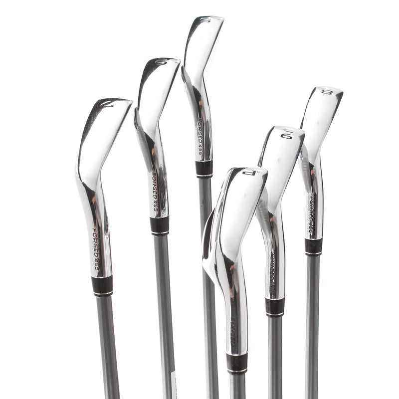 Callaway Paradym X Graphite Mens Right Hand Irons 5-PW Regular - HZRDUS White 65g 5.5