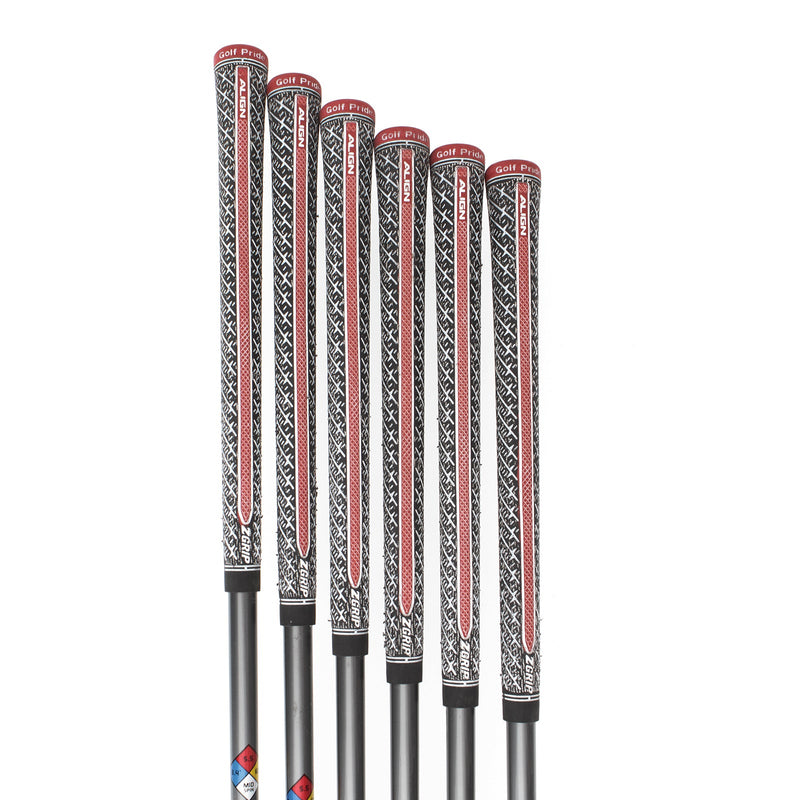 Callaway Paradym X Graphite Mens Right Hand Irons 5-PW Regular - HZRDUS White 65g 5.5