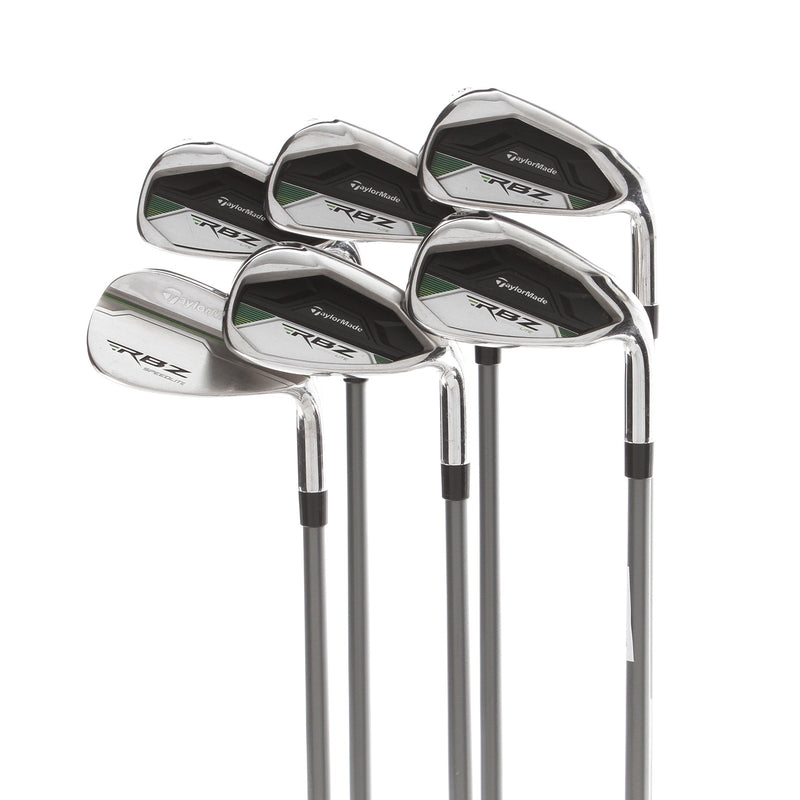 TaylorMade RBZ Speedlite Graphite Mens Right Hand Irons 6-SW Regular - TaylorMade 65G