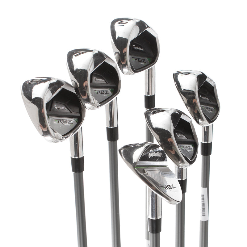 TaylorMade RBZ Speedlite Graphite Mens Right Hand Irons 6-SW Regular - TaylorMade 65G