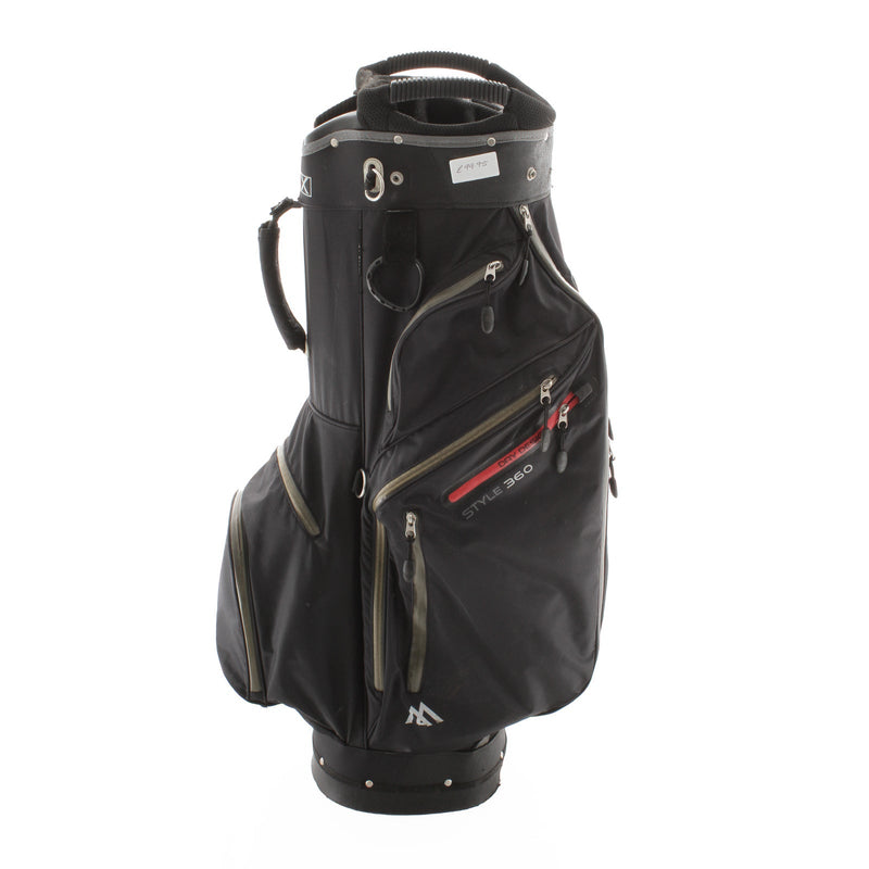 Big Max Aqua Style 360 Cart Bag - Black/Red