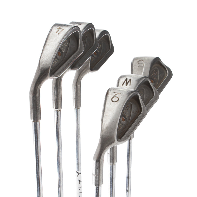 Ping Eye 2 Steel Mens Left Hand Irons 4-SW Orange Dot 2* Flat Regular - Ping Karsten