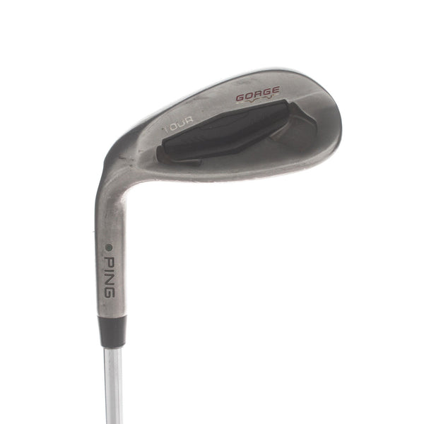 Ping Ping Gorge Tour Steel Mens Left Hand Lob Wedge Green Dot 60* 2* Upright Regular - Ping CFS