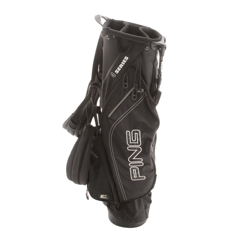 Ping Hoofer 4 Series Stand Bag - Black/White