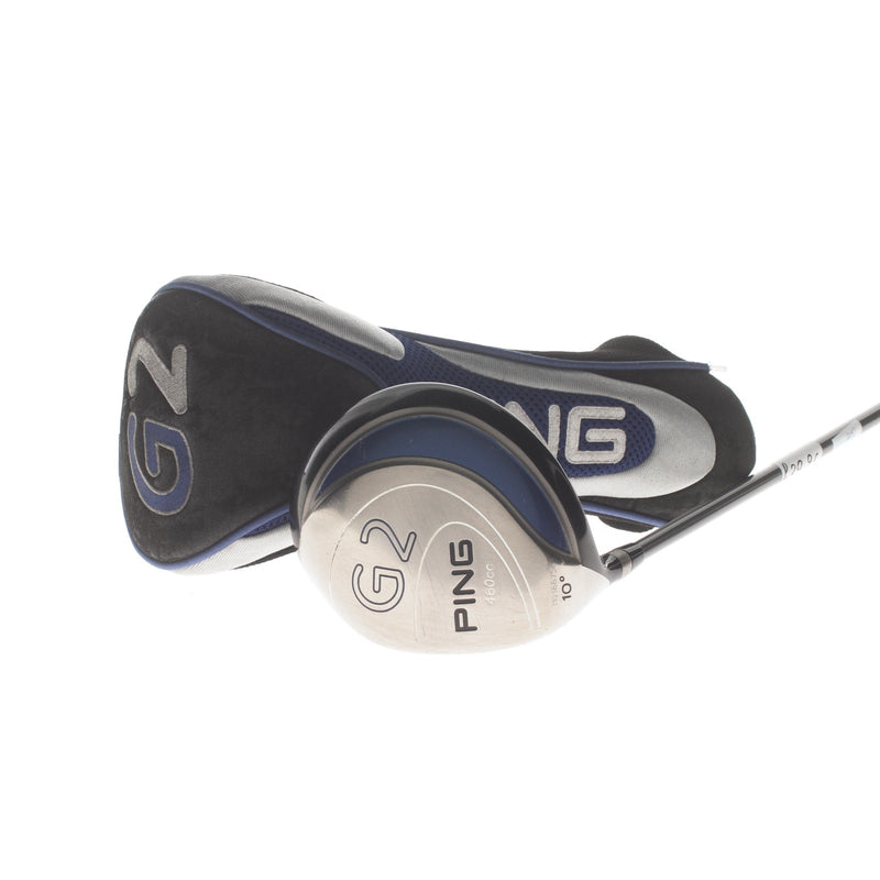 Ping G2 Graphite Mens Left Hand Driver 10* Stiff - Ping TFC 100