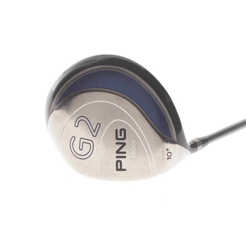 Ping G2 Graphite Mens Left Hand Driver 10* Stiff - Ping TFC 100