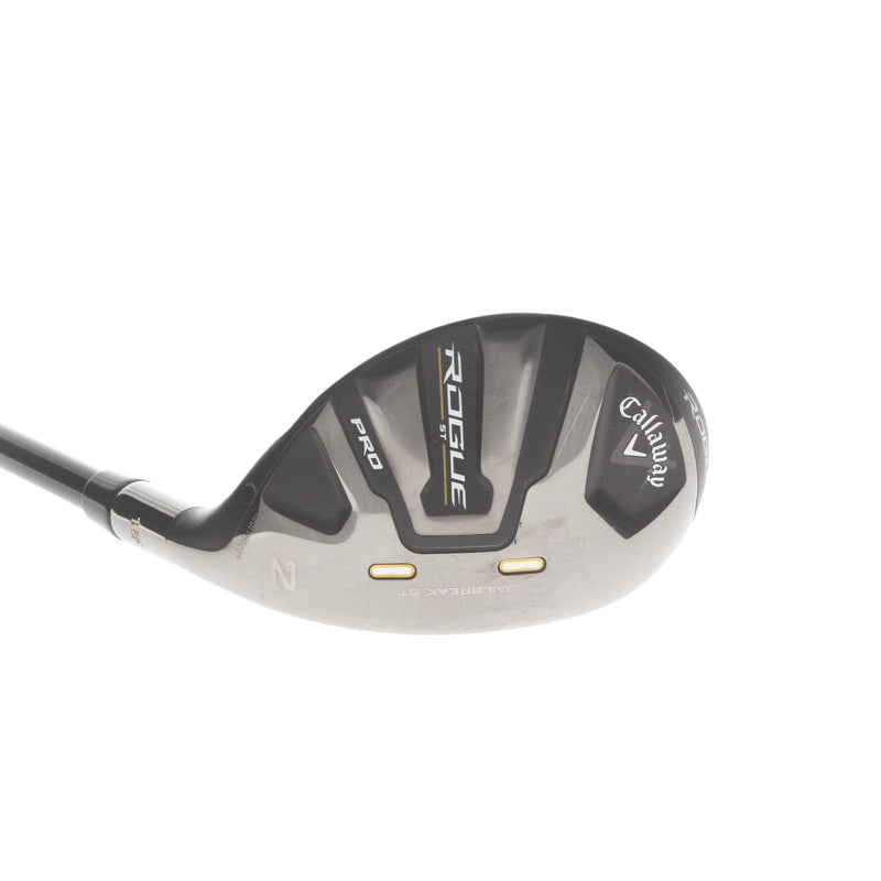 Callaway Rogue ST Pro Graphite Mens Right Hand 2 Hybrid 18* Stiff - Tensei AV Series White