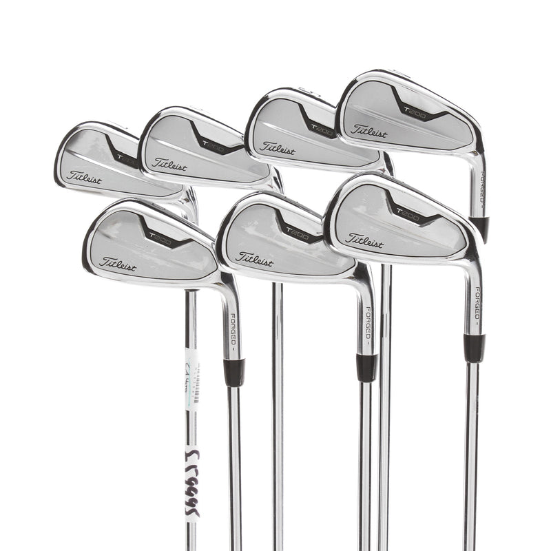 Titleist T200 2021 Steel Mens Right Hand Irons 4-PW Stiff - Dynamic Gold S300