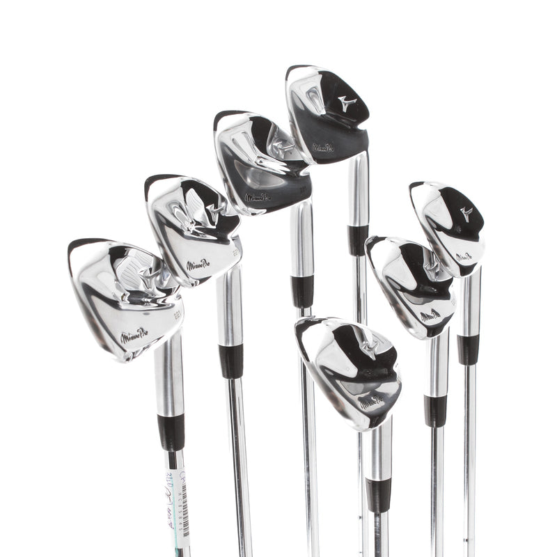 Mizuno Pro 221 Steel Mens Right Hand Irons 4-PW Extra Stiff - KBS Tour Lite
