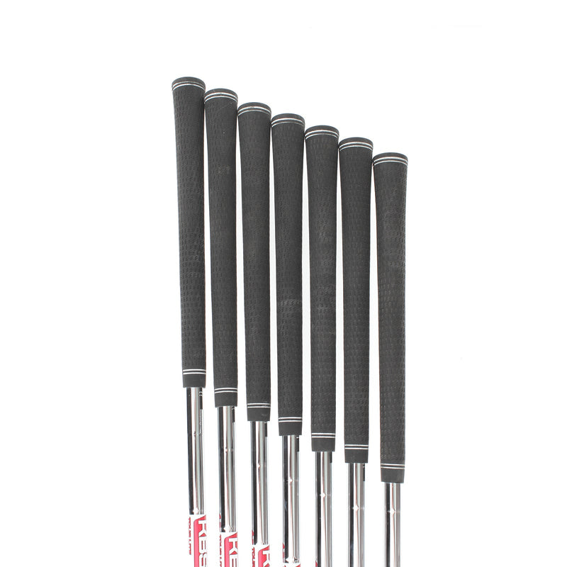 Mizuno Pro 221 Steel Mens Right Hand Irons 4-PW Extra Stiff - KBS Tour Lite