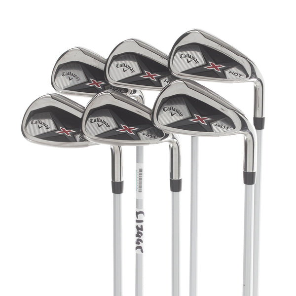Callaway X Hot Graphite Mens Right Hand Irons 5-PW Senior - Project X PXv