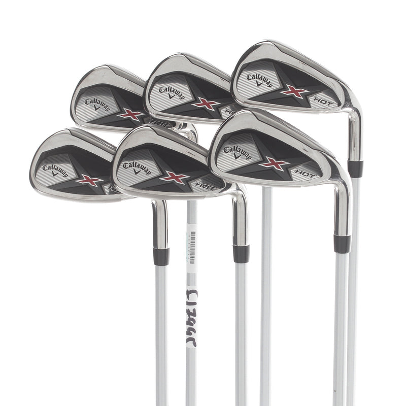 Callaway X Hot Graphite Mens Right Hand Irons 5-PW Senior - Project X PXv