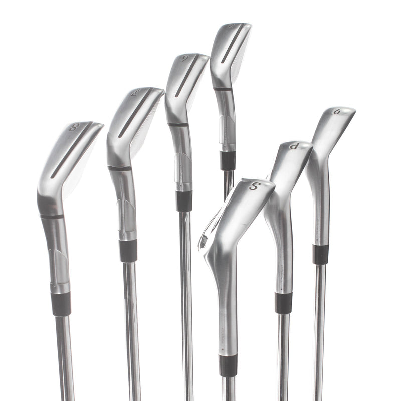 TaylorMade Qi Steel Mens Right Hand Irons 5-SW Regular - KBS Max 85