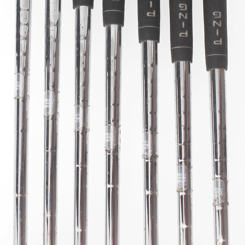 Ping G15 Steel Mens Right Hand Irons 4-PW Black Dot Regular - AWT