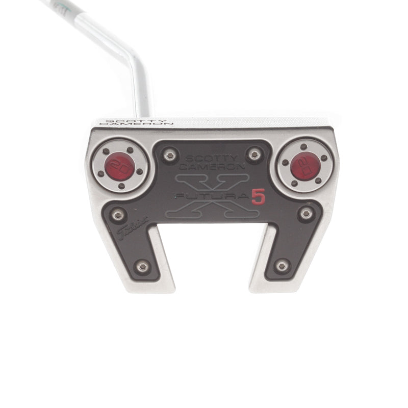 Scotty Cameron Futura X5 Mens Left Hand Putter 32.5" Mallet Scotty Cameron - Super Stroke Tour 3.0