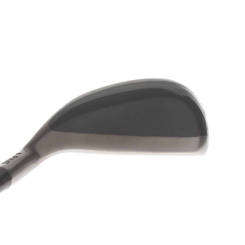 Ping K15 Graphite Mens Left Hand 3 Hybrid Orange Dot 20* 2.25* Flat Regular - Ping TFC 149 H