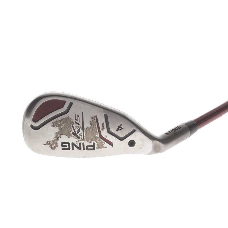 Ping K15 Graphite Mens Left Hand 4 Hybrid Orange Dot 23* 2.25* Flat Regular - Ping TFC 149 H