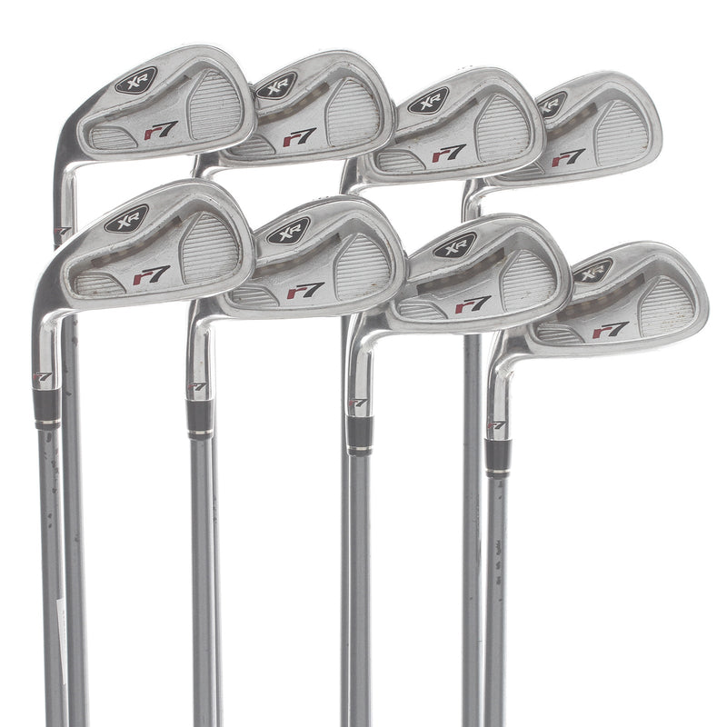 TaylorMade r7 XR Graphite Mens Left Hand Irons 3-PW Regular - TaylorMade M.A.S 7 50 Plus