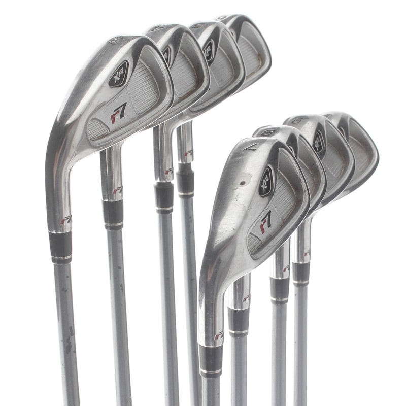 TaylorMade r7 XR Graphite Mens Left Hand Irons 3-PW Regular - TaylorMade M.A.S 7 50 Plus