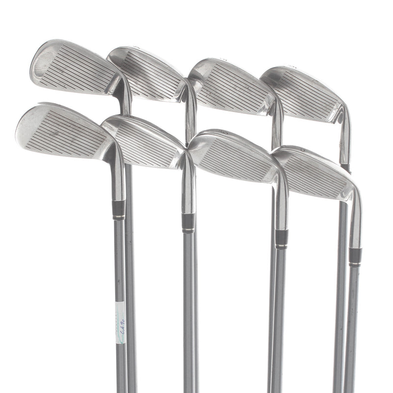 TaylorMade r7 XR Graphite Mens Left Hand Irons 3-PW Regular - TaylorMade M.A.S 7 50 Plus