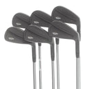 Vega SVP VDC Black Steel Mens Right Hand Irons 5-PW Regular - Project X Rifle 5.5