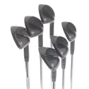 Vega SVP VDC Black Steel Mens Right Hand Irons 5-PW Regular - Project X Rifle 5.5