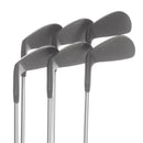 Vega SVP VDC Black Steel Mens Right Hand Irons 5-PW Regular - Project X Rifle 5.5