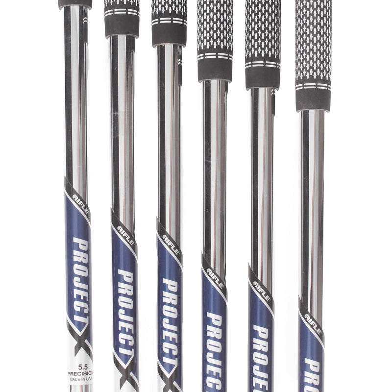 Vega SVP VDC Black Steel Mens Right Hand Irons 5-PW Regular - Project X Rifle 5.5