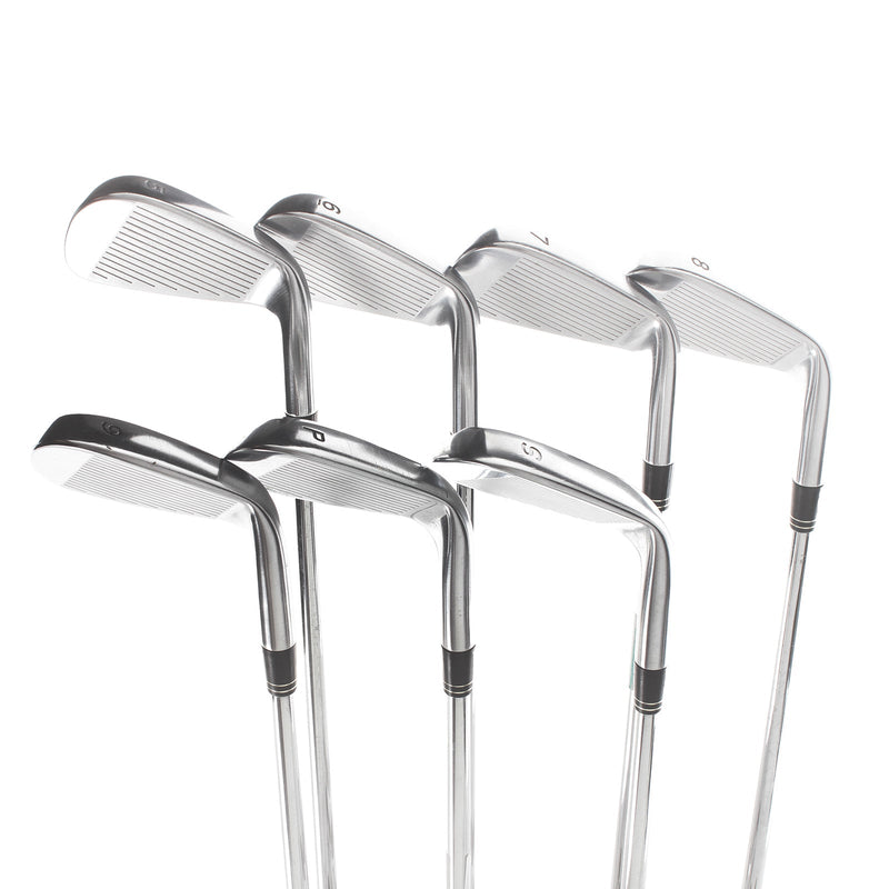 TaylorMade Tour Preferred Steel Mens Left Hand Irons 5-SW Stiff - True Temper Dynamic Gold