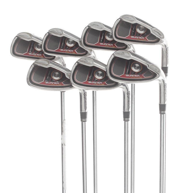 TaylorMade Burner Plus Steel Mens Right Hand Irons 4-PW Uniflex - Burner 85g