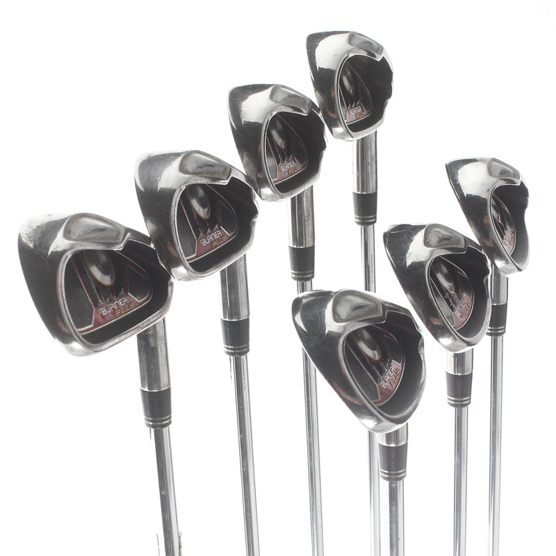TaylorMade Burner Plus Steel Mens Right Hand Irons 4-PW Uniflex - Burner 85g