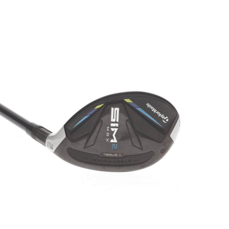 TaylorMade Sim2 Max Graphite Mens Right Hand 3 Hybrid 19* Stiff - Ventus Blue 7-S